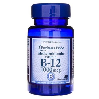 Puritan's Pride witamina B-12 1000 µg 30 tabletek Puritan's Pride witamina B-12 1000 µg 30 tabletek