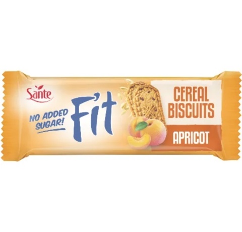 Sante Fit Ciasteczka Zbożowe z Morelą Bez Cukru 50g Sante Fit Ciasteczka Zbożowe z Morelą Bez Cukru 50g