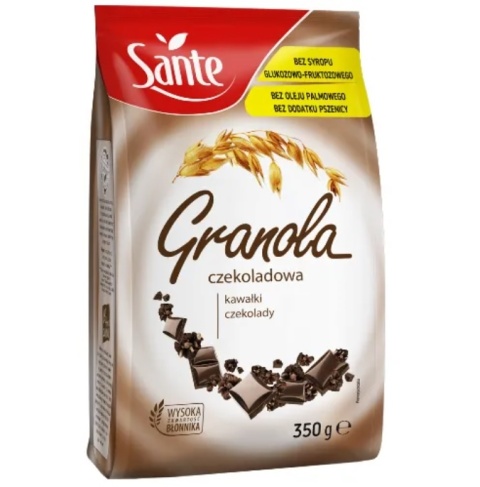 Sante Granola Czekoladowa 350g Sante Granola Czekoladowa 350g