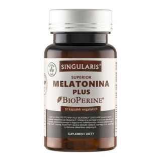 Singularis Melatonina plus 30 kapsułek