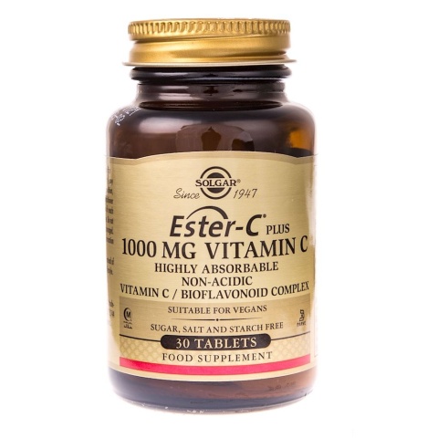 Solgar Ester-C Plus (Witamina C) 1000 mg 30 tabletek Solgar Ester-C Plus (Witamina C) 1000 mg 30 tabletek