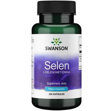 Swanson Selen Select 100mg 200 kapsułek Swanson Selen Select 100mg 200 kapsułek
