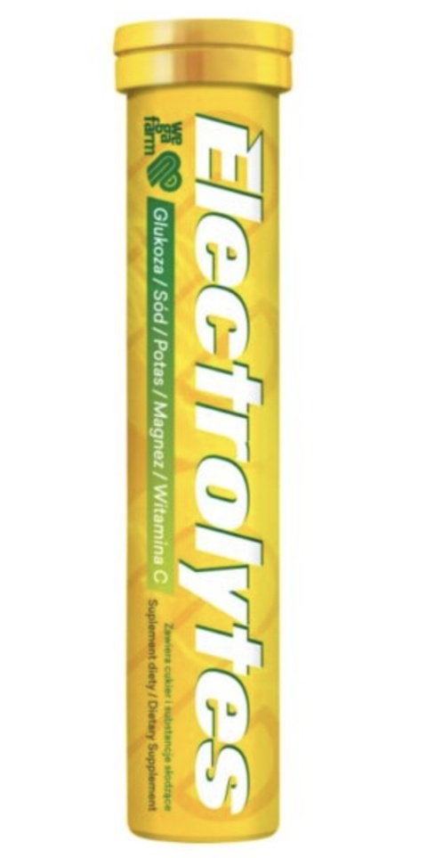 WegaFarm Electrolytes 24 tabletek musujących WegaFarm Electrolytes 24 tabletek musujących