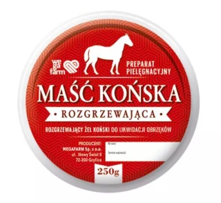 WegaFarm Maść Końska żel rozgrzewający 250 g
