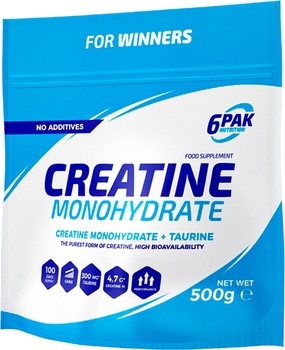 6PAK Creatine Monohydrate (Monohydrat Kreatyny) 500g 6PAK Creatine Monohydrate (Monohydrat Kreatyny) 500g