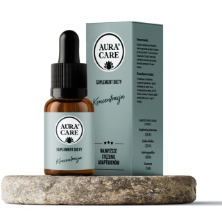 Aura Care Koncentracja Adaptogeny 15 ml