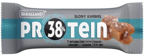 Bakalland Baton Proteinowy Karmel 35 g Bakalland Baton Proteinowy Karmel 35 g