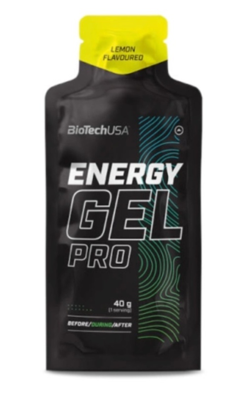 BioTech Energy Gel Pro 40g o smaku cytrynowym BioTech Energy Gel Pro 40g o smaku cytrynowym