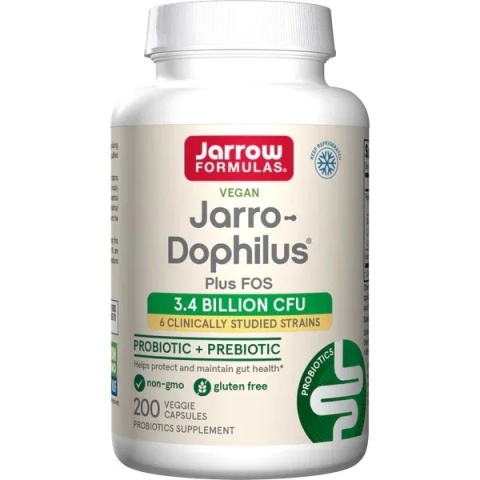 Jarrow Formulas Jarro-Dophilus + FOS 200 kapsułek Jarrow Formulas Jarro-Dophilus + FOS 200 kapsułek