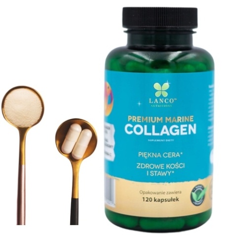 Lanco Nutritions Premium Marine Collagen 120 kapsułek Lanco Nutritions Premium Marine Collagen 120 kapsułek