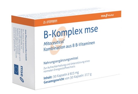 Mito-Pharma Witamina B-kompleks MSE 30 kapsułek Mito-Pharma Witamina B-kompleks MSE 30 kapsułek