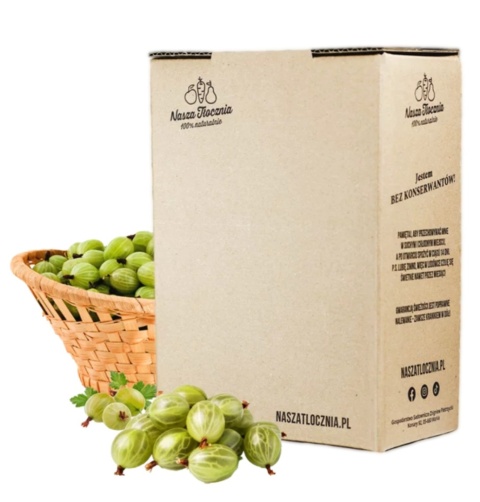 Nasza tłocznia Sok 100% Agrest 3L Nasza tłocznia Sok 100% Agrest 3L