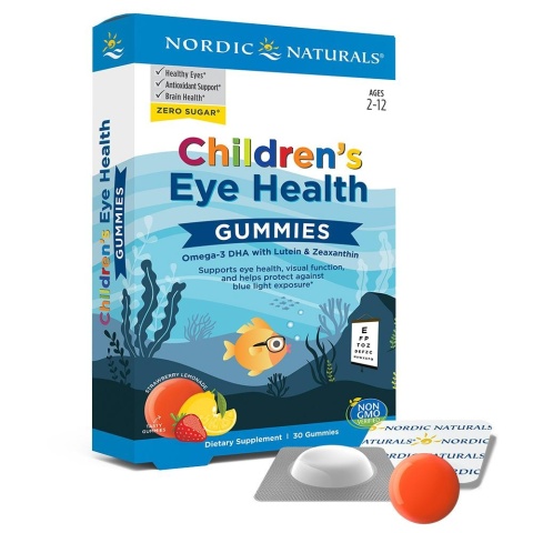Nordic Naturals Children's Eye Health 30 żelek Nordic Naturals Children's Eye Health 30 żelek