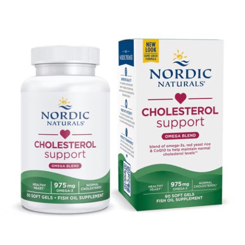 Nordic Naturals Cholesterol Support 60 kapsułek żelowych Nordic Naturals Cholesterol Support 60 kapsułek żelowych