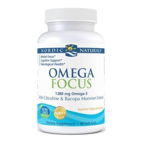 Nordic Naturals Omega Focus 60 kapsułek Nordic Naturals Omega Focus 60 kapsułek