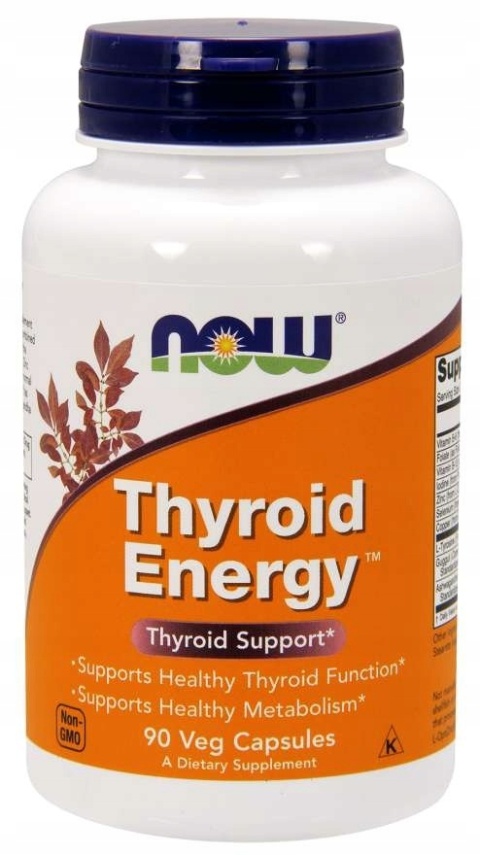 Now Foods Thyroid Energy (Wsparcie tarczycy) 90 kapsułek Now Foods Thyroid Energy (Wsparcie tarczycy) 90 kapsułek