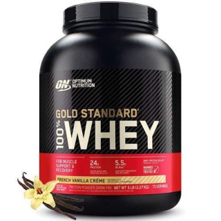 Optimum Nutrition 100% Gold Standard Whey 2280 g Francuski krem waniliowy