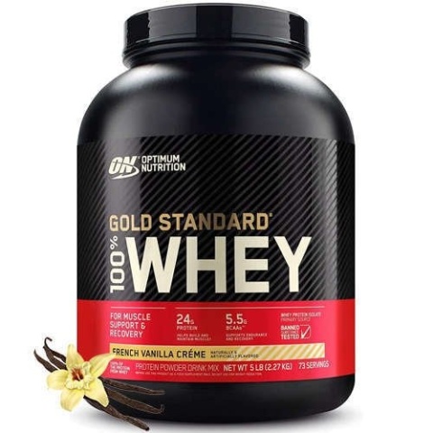 Optimum Nutrition 100% Gold Standard Whey 2280 g Francuski krem waniliowy