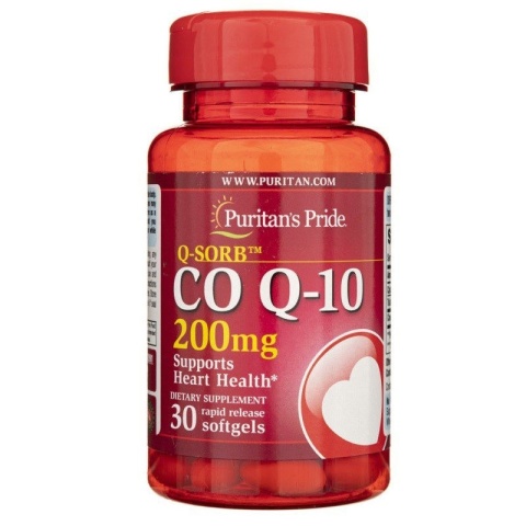 Puritan's Pride Koenzym Q10 200 mg 30 kapsułek Puritan's Pride Koenzym Q10 200 mg 30 kapsułek