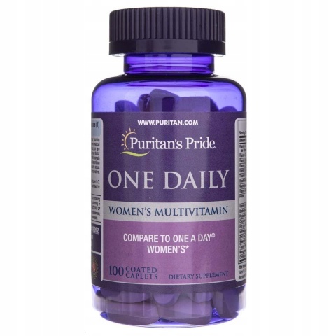Puritan's Pride One Daily Multiwitamina dla kobiet 100 tabletek Puritan's Pride One Daily Multiwitamina dla kobiet 100 tabletek