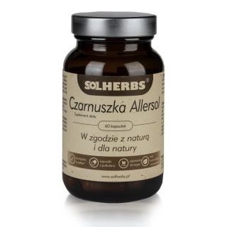 SOLHERBS Czarnuszka Allersol 60 kapsułek