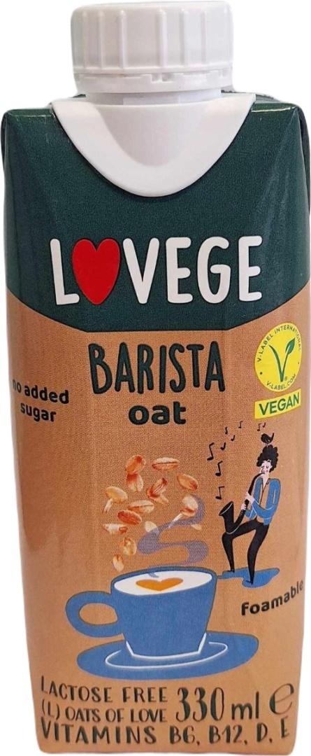 Sante Napój Lovege Owsiany Dla Baristów Bez Cukru 0,33l Sante Napój Lovege Owsiany Dla Baristów Bez Cukru 0,33l