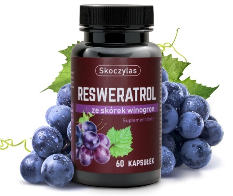 Skoczylas Resweratrol 50 mg 60 kapsułek Skoczylas Resweratrol 50 mg 60 kapsułek