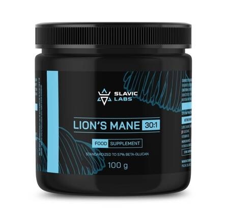 Slavic Labs Lion's Mane Soplówka Jeżowata DER 30:1 100 g Slavic Labs Lion's Mane Soplówka Jeżowata DER 30:1 100 g