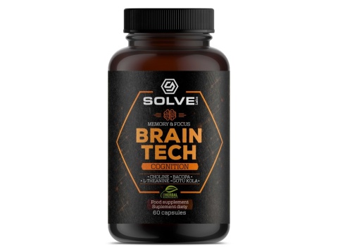 SolveLabs Brain Tech 60 kapsułek SolveLabs Brain Tech 60 kapsułek