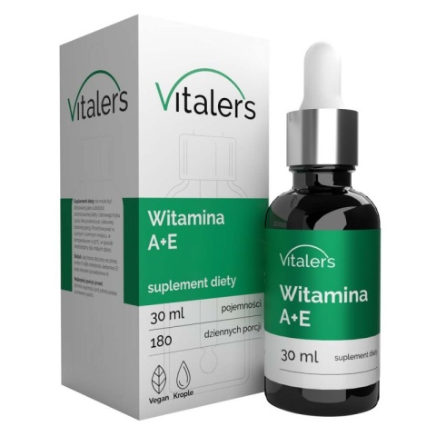 Vitaler's Witamina A + E 800 µg 12 mg 30 ml Vitaler's Witamina A + E 800 µg 12 mg 30 ml