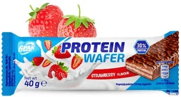 6PAK Proteinowy Wafel 40g o smaku truskawkowym 6PAK Proteinowy Wafel 40g o smaku truskawkowym