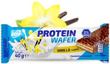 6PAK Proteinowy Wafel 40g o smaku waniliowym 6PAK Proteinowy Wafel 40g o smaku waniliowym