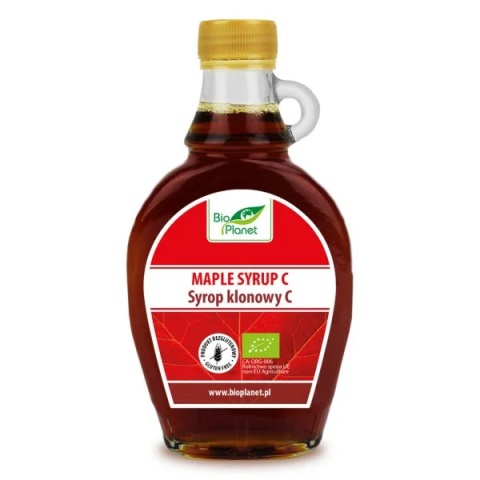 Bio Planet Syrop Klonowy C Bezglutenowy BIO 250 ml (330 g) Bio Planet Syrop Klonowy C Bezglutenowy BIO 250 ml (330 g)