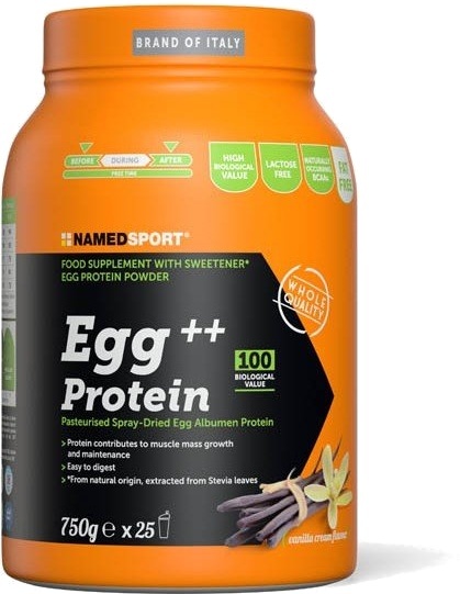 Namedsport Egg Protein Odżywka Wysokobiałkowa 750 g o smaku waniliowym Namedsport Egg Protein Odżywka Wysokobiałkowa 750 g o smaku waniliowym