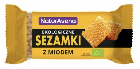 Naturavena Sezamki Z Miodem BIO 27 g Naturavena Sezamki Z Miodem BIO 27 g