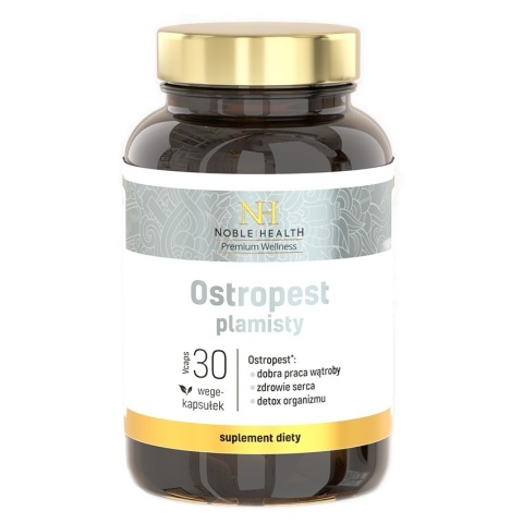 Noble Health Ostropest Plamisty 30 kapsułek Noble Health Ostropest Plamisty 30 kapsułek