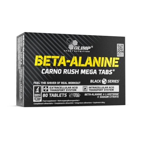 Olimp Beta - Alanine 800 mg Carno Rush 80 tabletek Olimp Beta - Alanine 800 mg Carno Rush 80 tabletek