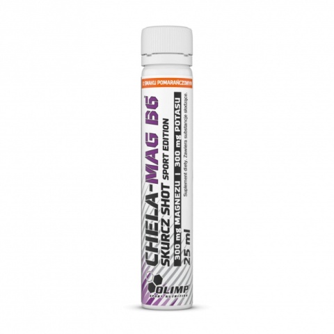 Olimp Chela - Mag B6 Skurcz Shot Sport Edition 25ml o smaku pomarańczowym Olimp Chela - Mag B6 Skurcz Shot Sport Edition 25ml o smaku pomarańczowym