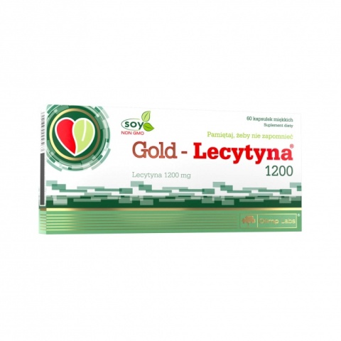 Olimp Gold Lecytyna 1200 mg 60 kapsułek Olimp Gold Lecytyna 1200 mg 60 kapsułek