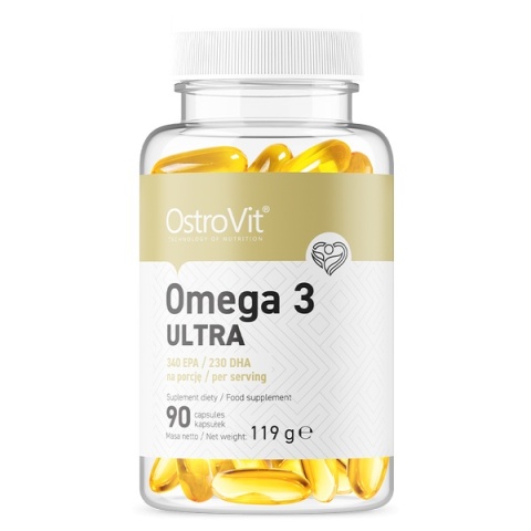 OstroVit Omega 3 Ultra 90 kapsułek OstroVit Omega 3 Ultra 90 kapsułek