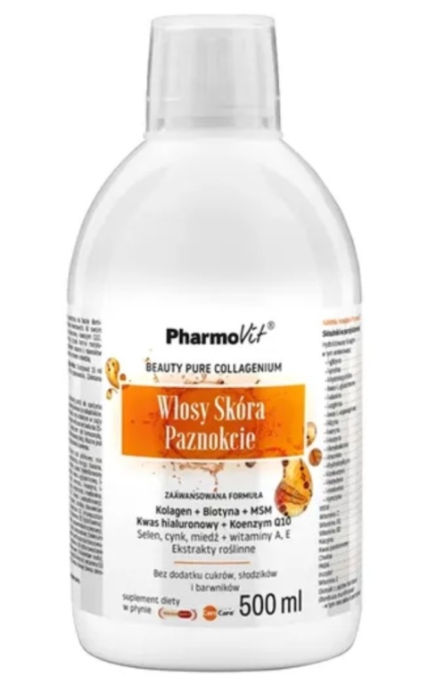 Pharmovit Włosy Skóra Paznokcie ZF 500 ml Pharmovit Włosy Skóra Paznokcie ZF 500 ml