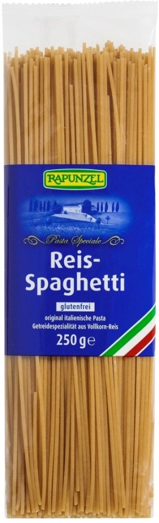 Rapunzel Makaron Ryżowy Razowy Spaghetti Bezglutenowy BIO 250 g Rapunzel Makaron Ryżowy Razowy Spaghetti Bezglutenowy BIO 250 g