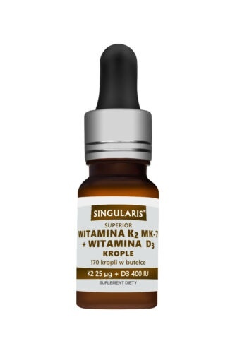 Singularis Witamina K2 MK7 + witamina D3 krople Singularis Witamina K2 MK7 + witamina D3 krople