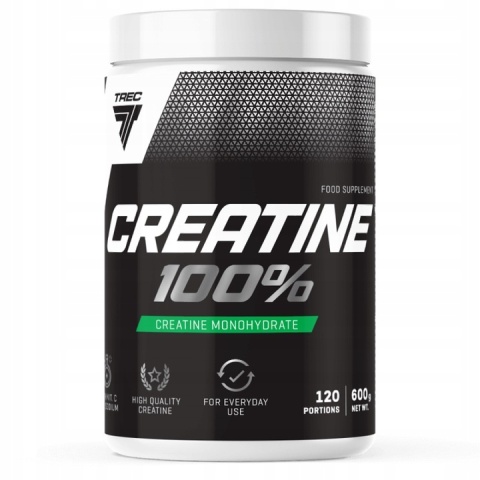 Trec Creatine 100% (Monohydrat kreatyny) 600g Trec Creatine 100% (Monohydrat kreatyny) 600g