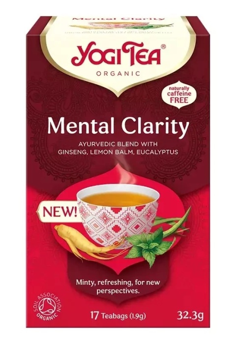 Yogi Tea Herbatka Ajurwedyjska Jasność Umysłu BIO (17 x 1,9 g) 32,3 g Yogi Tea Herbatka Ajurwedyjska Jasność Umysłu BIO (17 x 1,9 g) 32,3 g