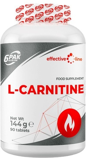 6PAK EL L-Karnityna 1000mg 90 tabletek