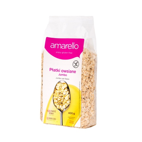 Amarello Płatki owsiane JUMBO 400g Amarello Płatki owsiane JUMBO 400g