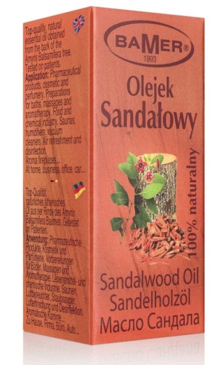 BAMER naturalny olejek eteryczny sandałowy 7 ml