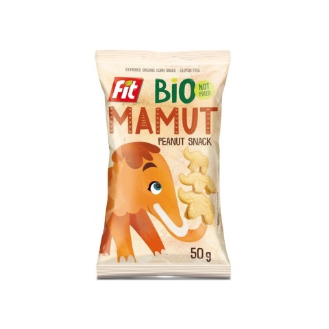 BIO MAMUT Chrupki kukurydziane o smaku orzechowym bezgl. BIO 50 g BIO MAMUT Chrupki kukurydziane o smaku orzechowym bezgl. BIO 50 g
