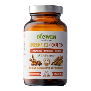 Biowen Kurkuma C3 Complex+ 60 kapsułek